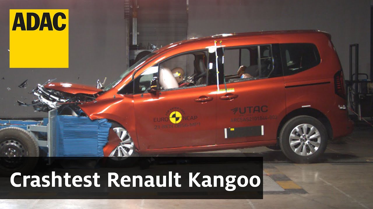 Renault Kangoo im Crashtest | ADAC & Euro NCAP