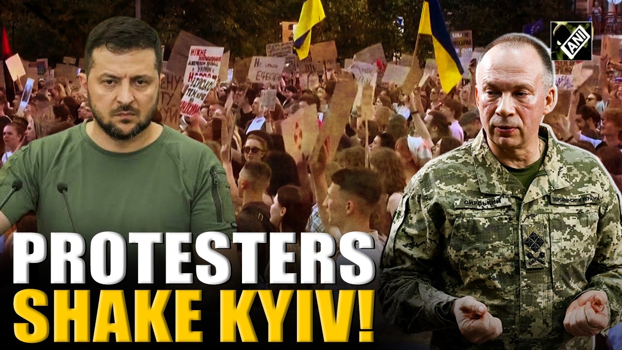 Ukraine: Protesters demand Army Chief Syrskyi's dismissal after military leadership reshuffle