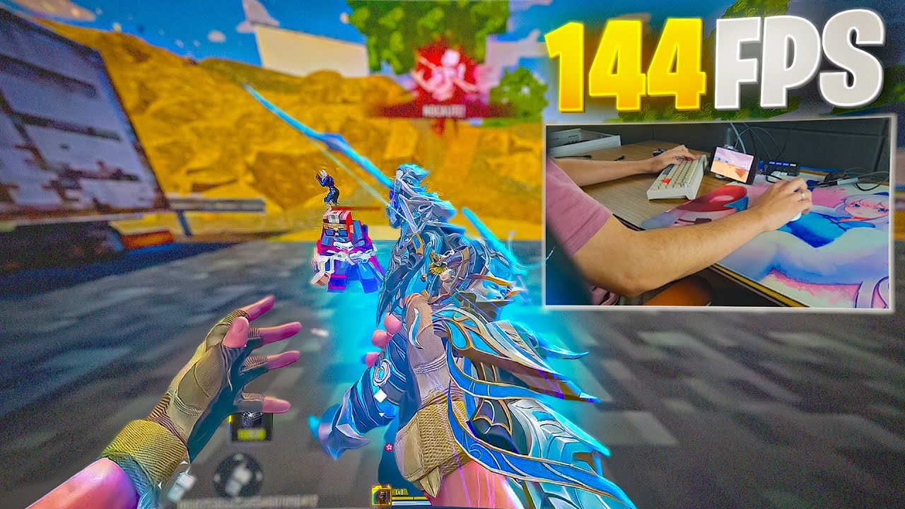 *NOVA* UZI ETERNA DO BLOOD STRIKE NO MOBILADOR A 144 FPS! 🔥