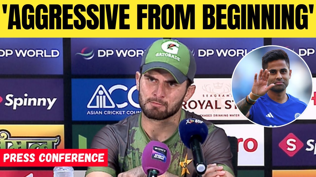 PC: Shaheen Afridi responds to Suryakumar Yadav's 'no rivalry' jibe - Let him say... |Sports Today
