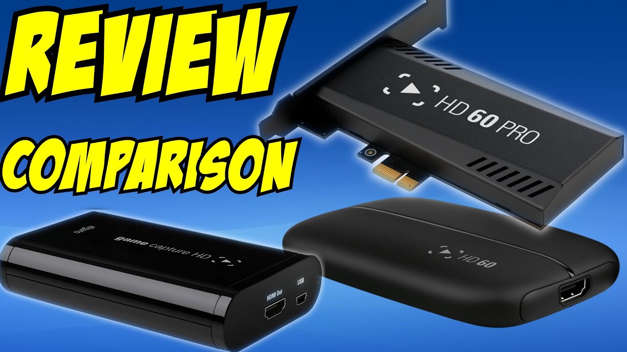 Elgato HD60 Pro Review Comparison HD60 vs. Game Capture HD (0 Streaming Delay  ZERO!)
