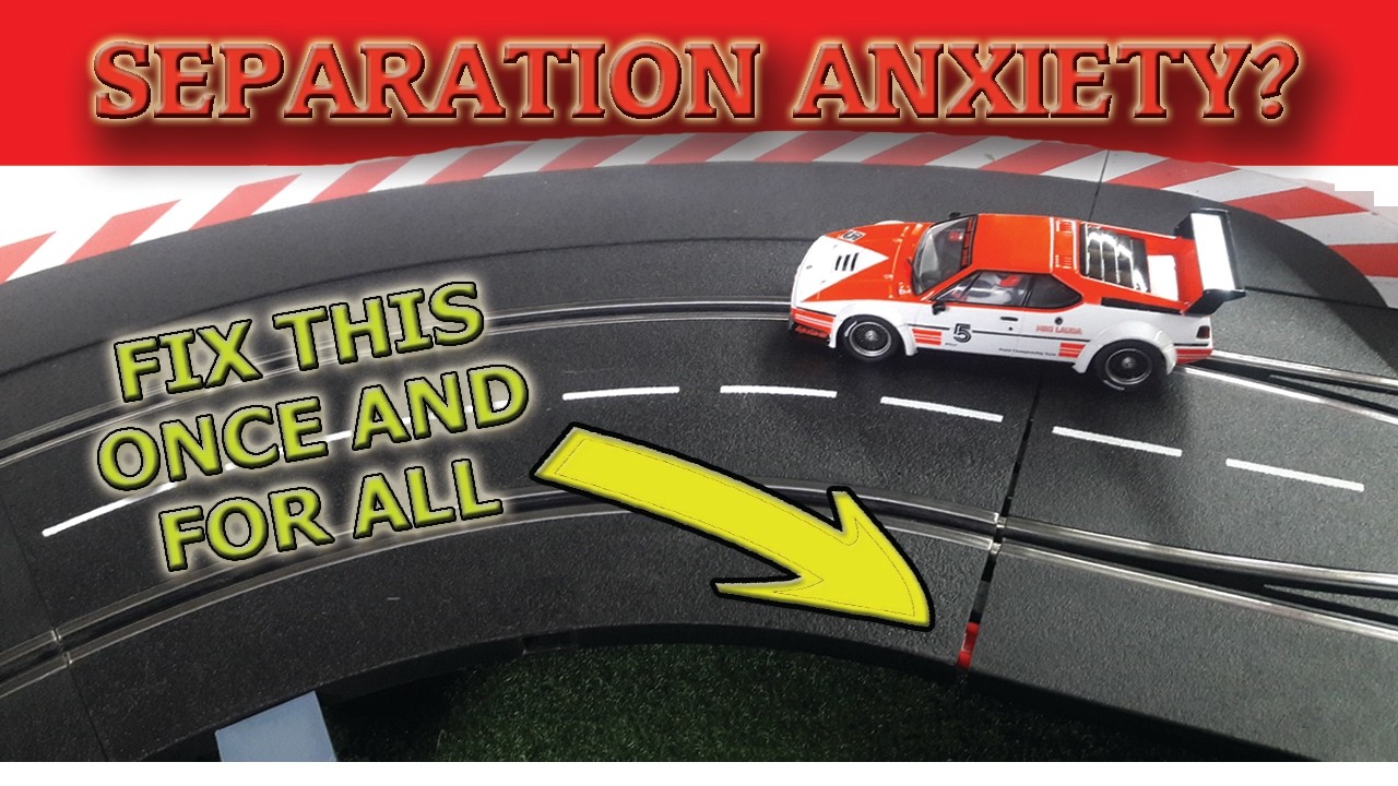 Carrera Slot Car Track Won&rsquo;t Stay Together? Try This