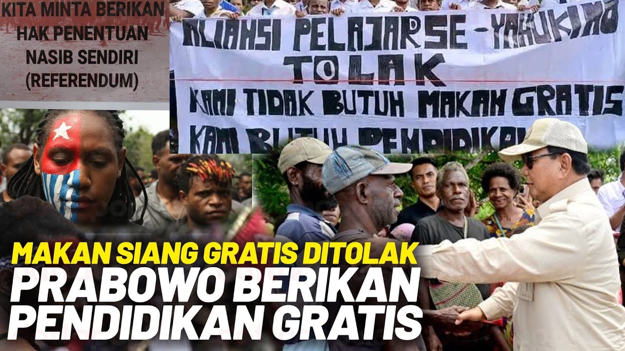 Penolakan MBG di Papua! Antara Ketidakpercayaan, Tuntutan Beasiswa, dan Dinamika Konflik dengan KKB