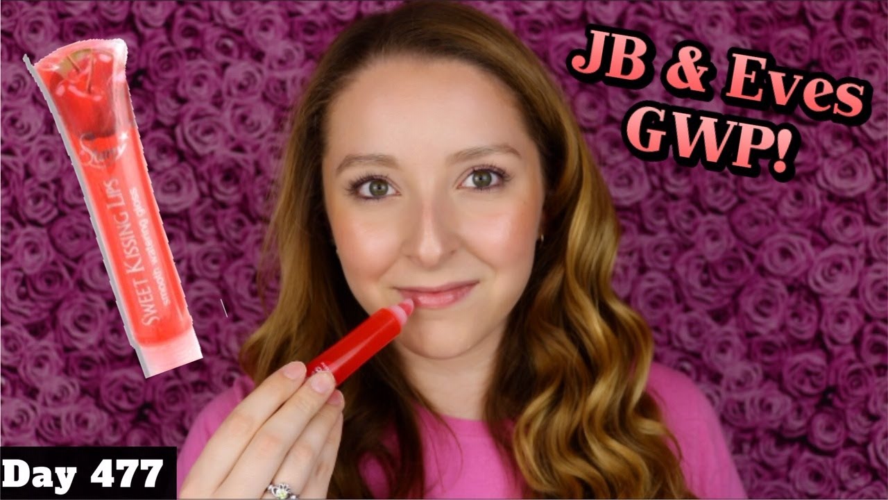 Starry Sweet Lip Gloss Review | JB & Eves Free Gift | Day 477 of Trying New Makeup