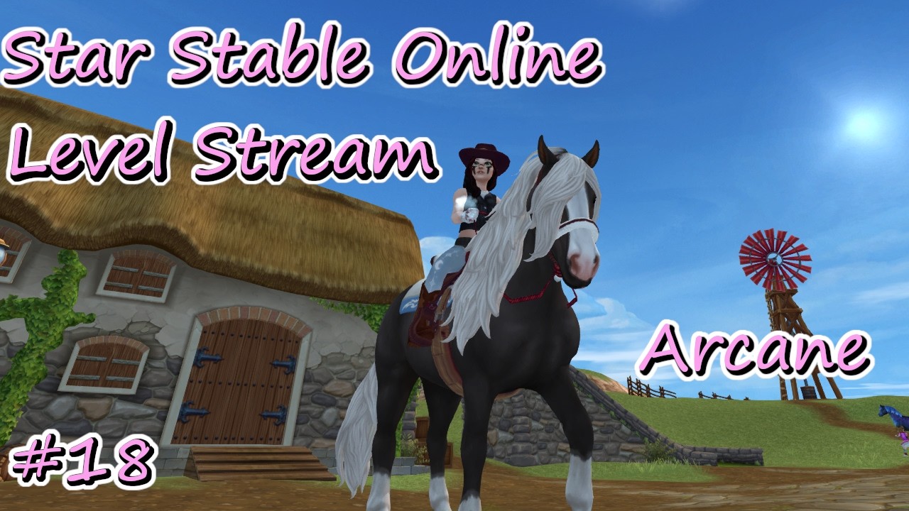 Star Stable Online / Level Stream / SERVER 3 / DE / PC# 18