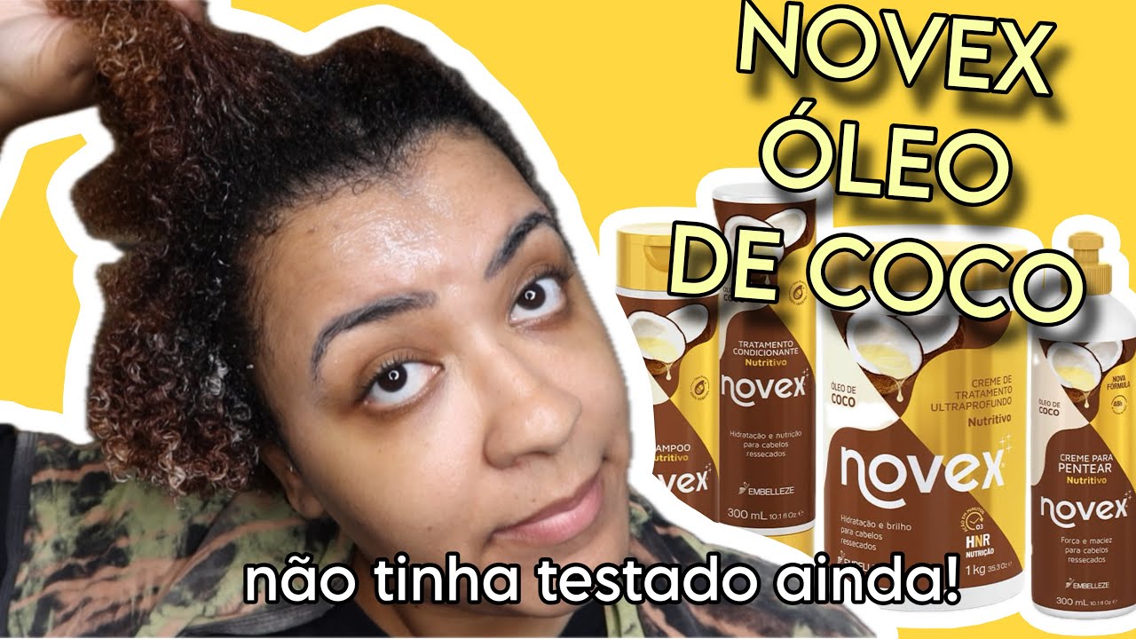 ROTINA CAPILAR *baratinha* | NOVEX ÓLEO DE COCO 🥥🌴