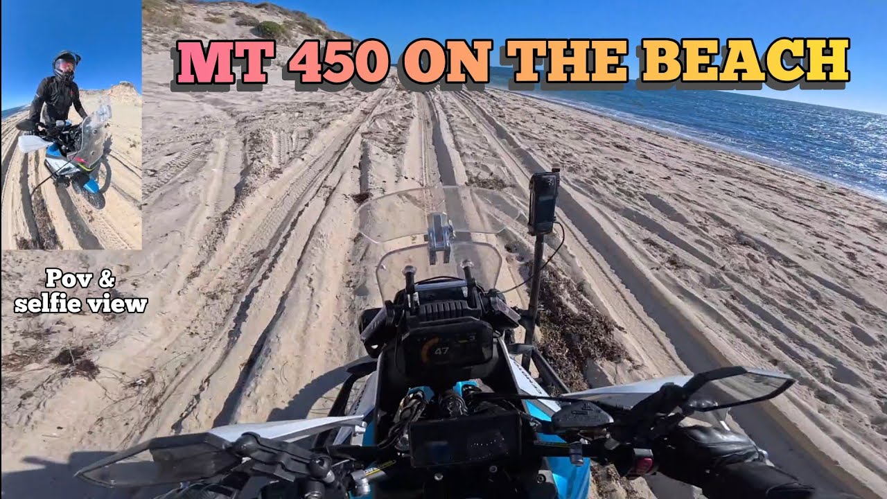 Can The MT450 Do A Run Beach ( Sand Dunes #4 ) 