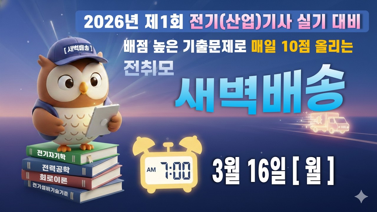 전취모 새벽배송 l 2026년 1회 실기대비 [3월 16일]