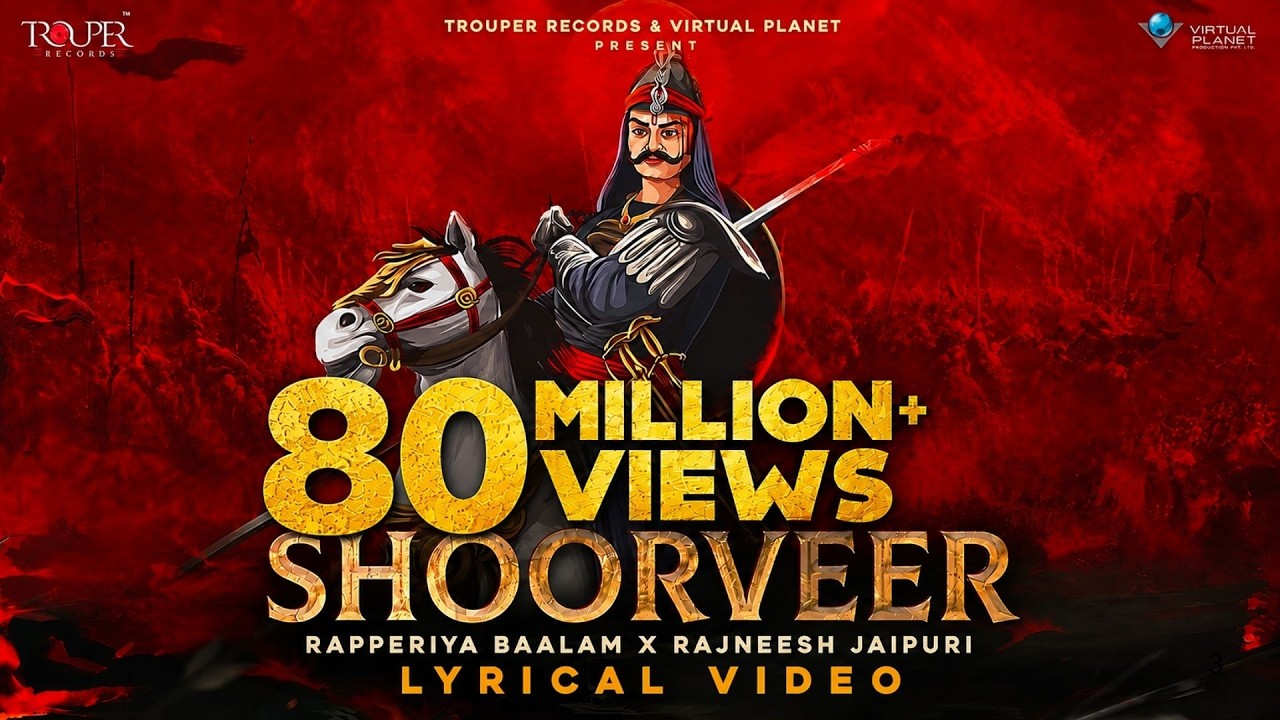 SHOORVEER - A Tribute to महाराणा प्रताप जी  | Rapperiya Baalam | Rajneesh Jaipuri | Honey Trouper