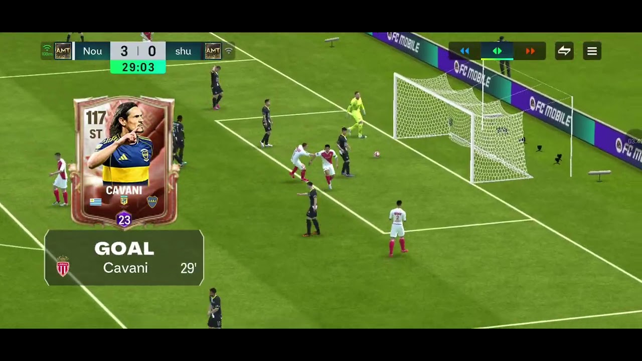 Noureddin ( Monaco ) v/s shuwe ( Real Madrid ). EA Sports. FC Mobile 2026. Online football 