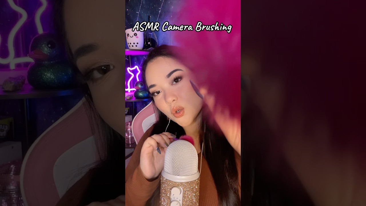 ASMR 💤 Camera Brushing Personal Attention #asmrshorts #asmr #asmrtingles