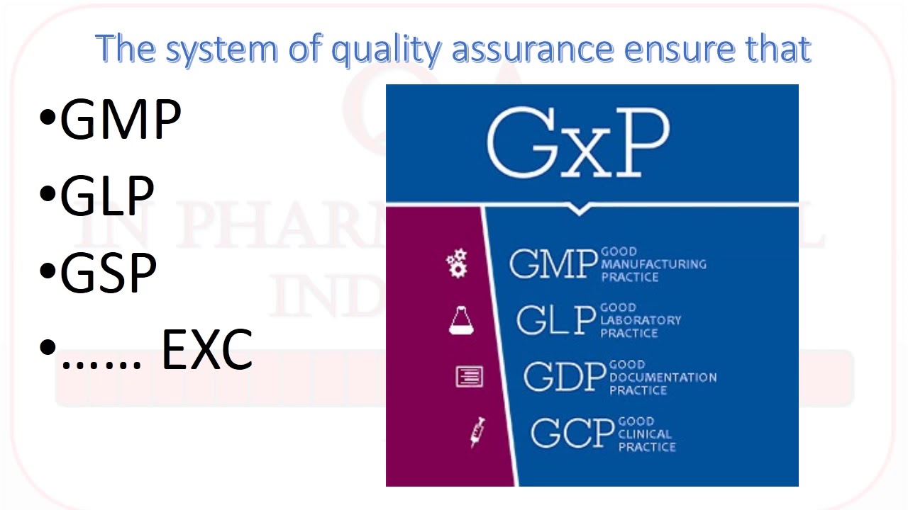 Quality assurance in pharmaceuticals - تركيد الجوده في الصناعات الدوائية