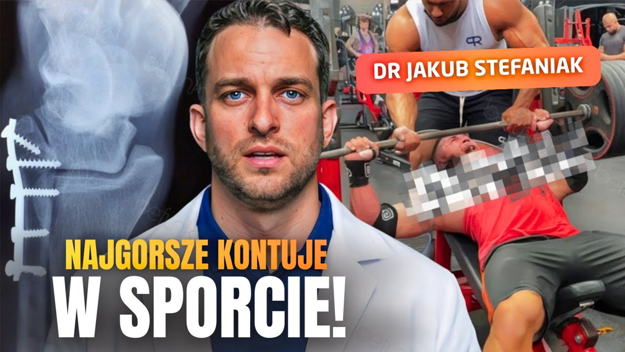 NAJGORSZE KONTUZJE - JAK ICH UNIKAĆ?  - Ortopeda dr n. med. Jakub Stefaniak - KFD Podcast