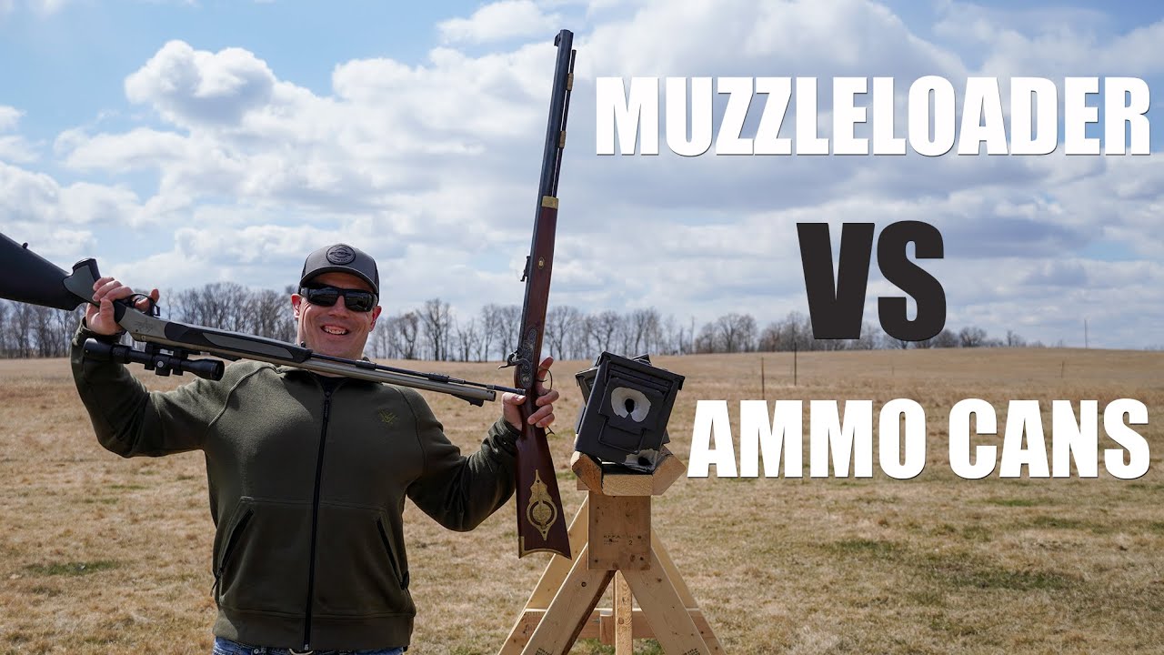 50 Cal Muzzleloader vs 50 BMG Ammo Cans | Gould Brothers