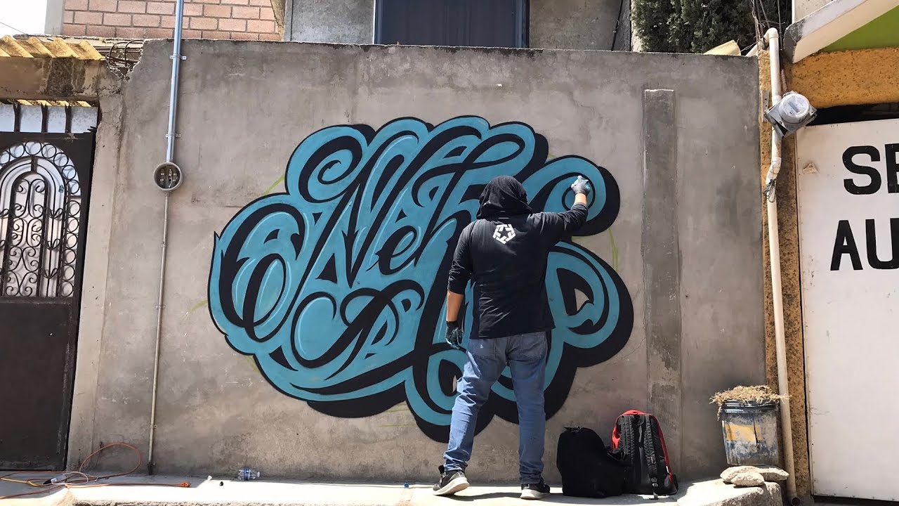 Lettering Graffiti // NEHOS ONE
