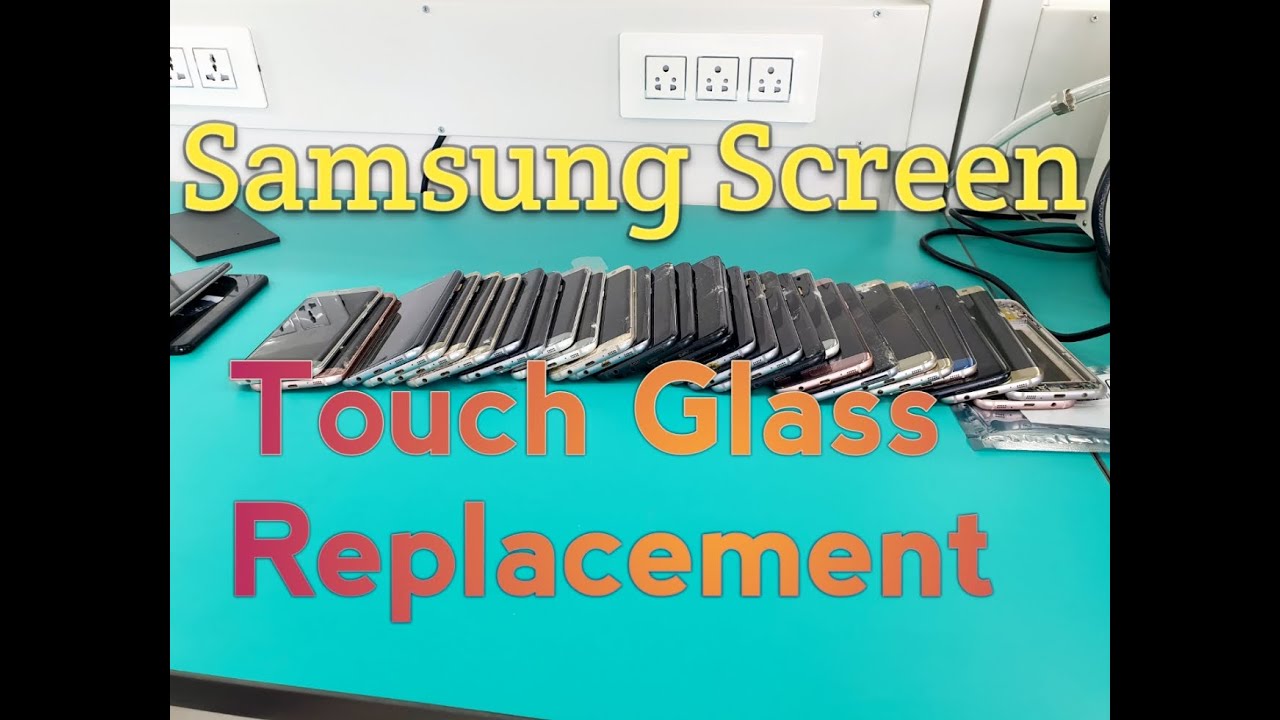 Samsung Galaxy s8 display glass replacement
