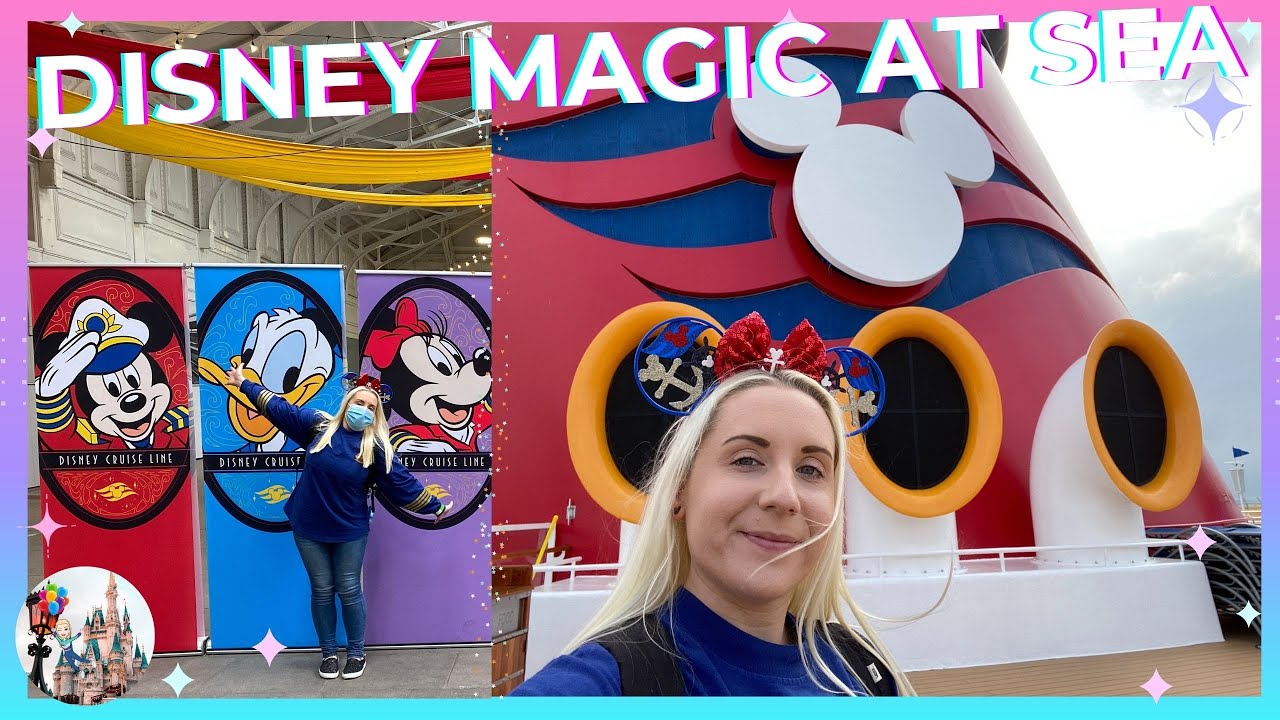 DISNEY CRUISE LINE! Disney Magic Ship At Sea UK Staycation Travel Day Embarkation  September 2021