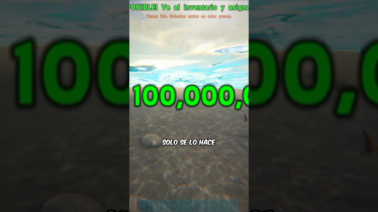 ESTE DINO HACE 100.000.000 de DA&Ntilde;O en ARK SIN TRUCOS #shorts #arksurvivalevolved