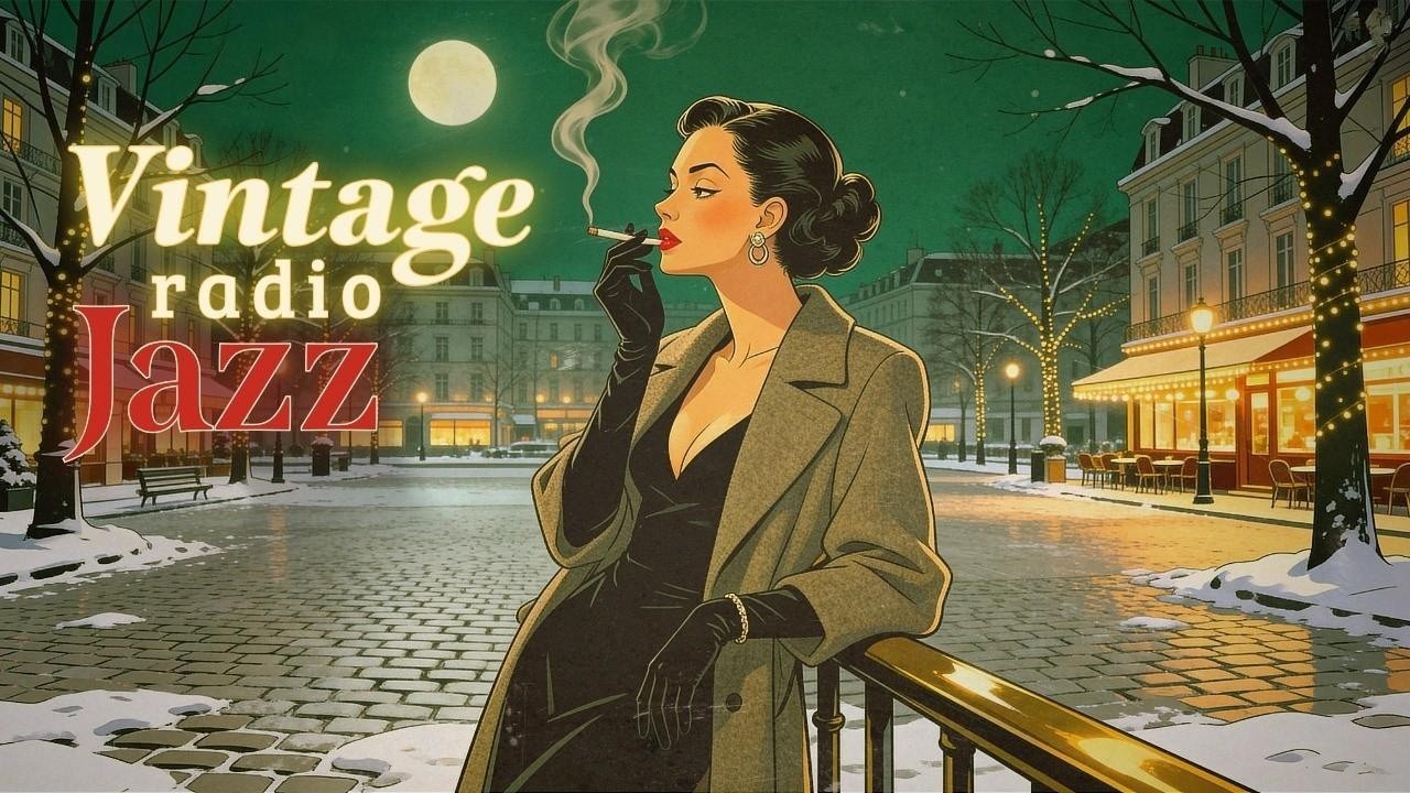 🎼 1940s Smoky Jazz Bar – Late Night Vintage Jazz Playlist | Vintage Jazz Bar Feeling