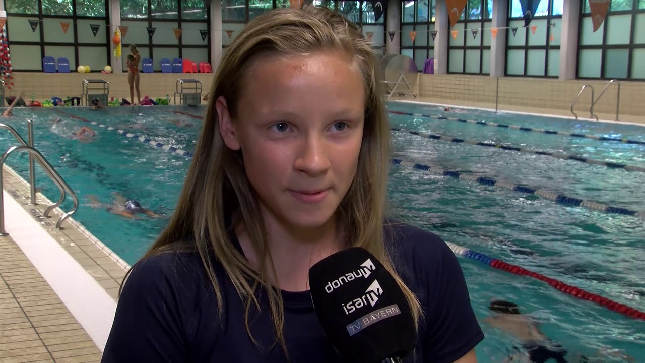 BLSV Oberbayern Portrait Amelie Zachenhuber Schwimmen