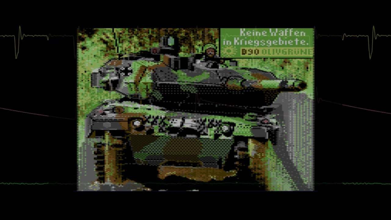 Commodore C64 Pic - Leopard 2 -KMW Baerbockus feat Strack-Dracula and (Peter)