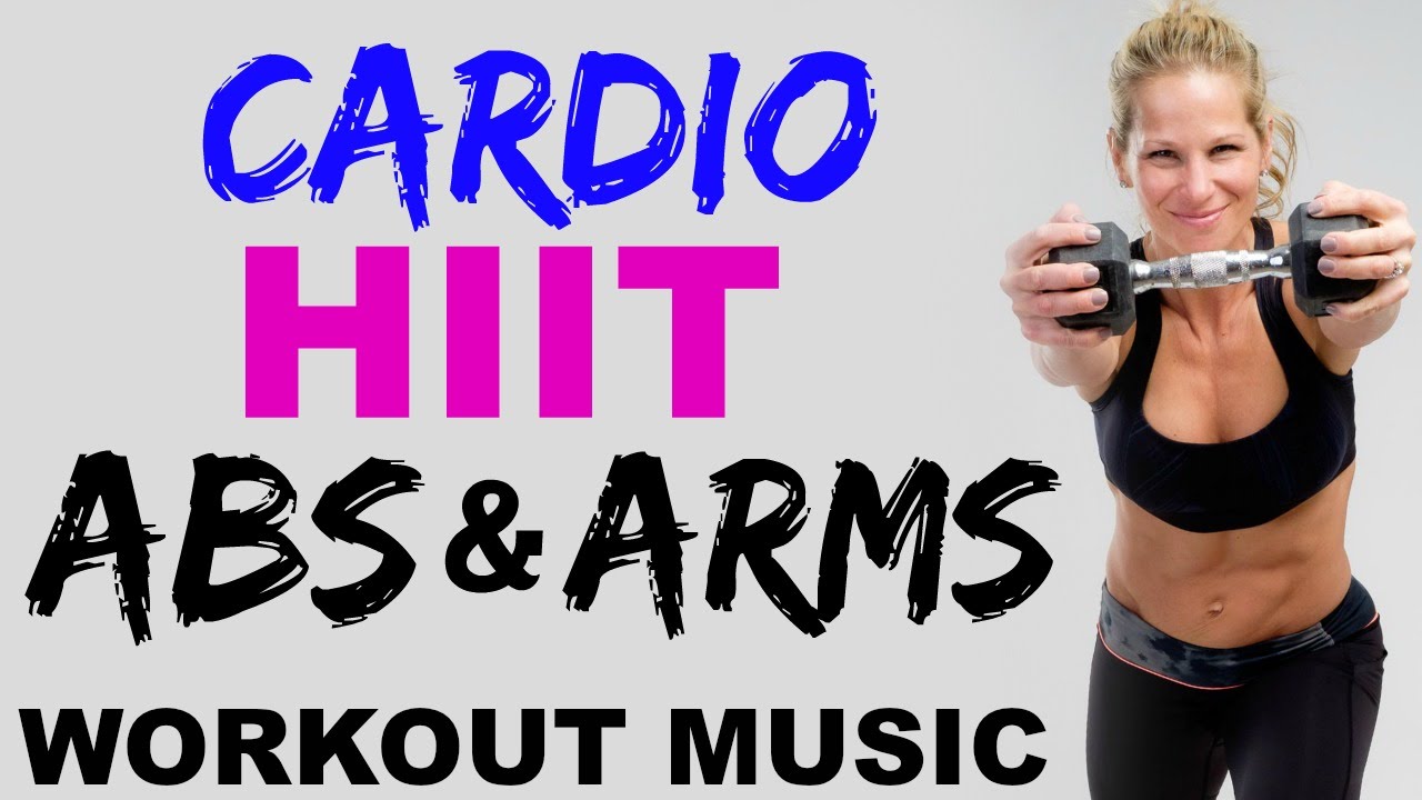 ARMS AND ABS, UPPER BODY, HIIT CARDIO WORKOUT AT HOME