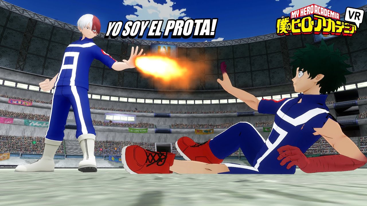 🔥DEKU CONTRA TODOROKI EN EL FESTIVAL🔥 | MY HERO ACADEMIA VR #4
