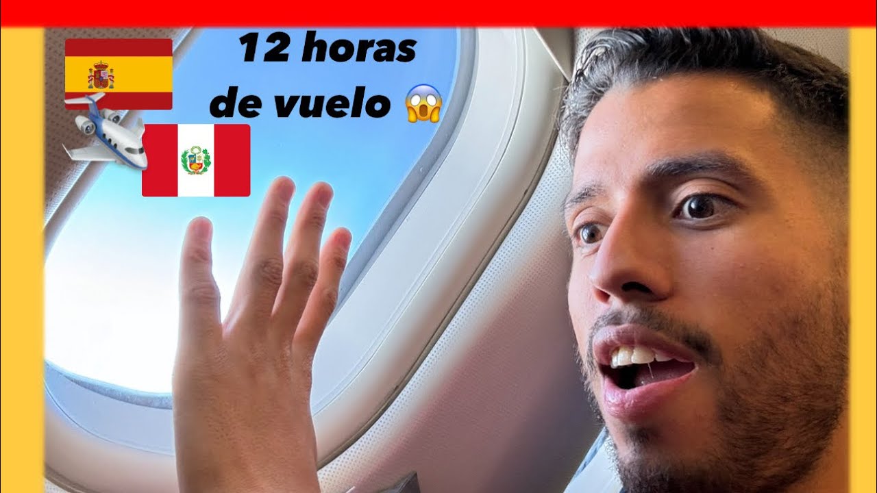 COMO ES VOLAR 12 HORAS 🛩️ DESDE MADRID 🇪🇸A LIMA 🇵🇪PLUS ULTRA AIRLINES 🛃VAIAJANDO CON JERICO✈️