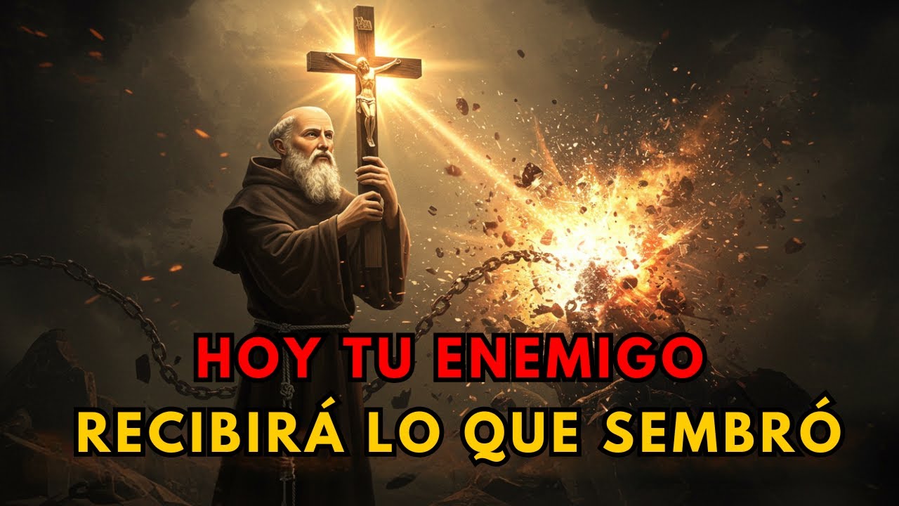 ❗ San Benito Rompe Cadenas Libérate y que tu Enemigo Sufra 🕯️🙏