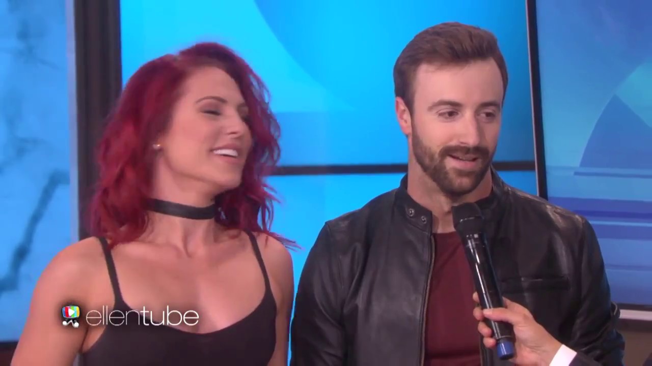 Sharna and James on the  Ellen Show