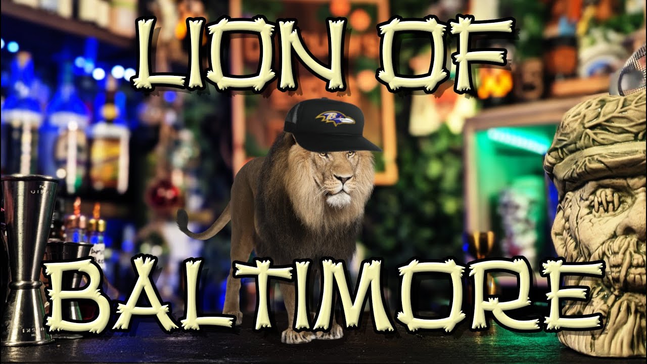 🔴 Live! LION of BALTIMORE Cocktail- Shake or Stir? Tiki Tuesday