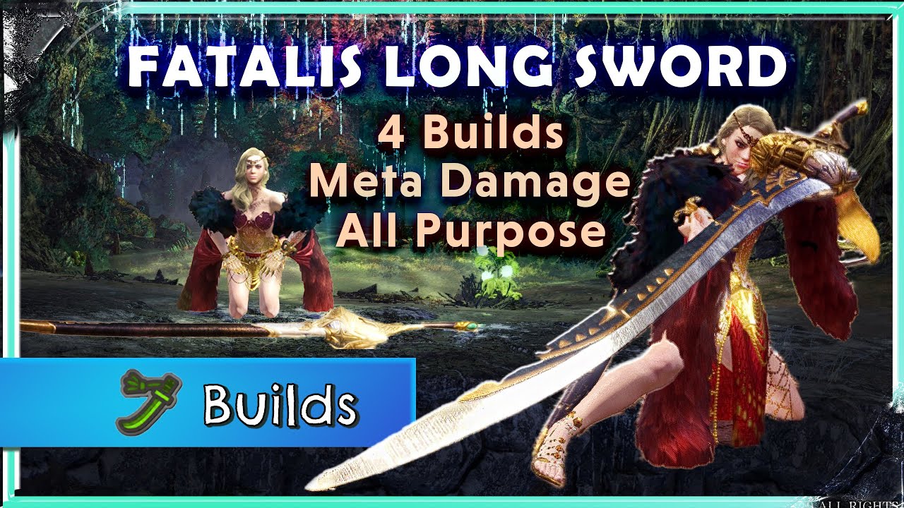 Post-Fatalis Endgame Long Sword Builds | MHW: Iceborne [PC]
