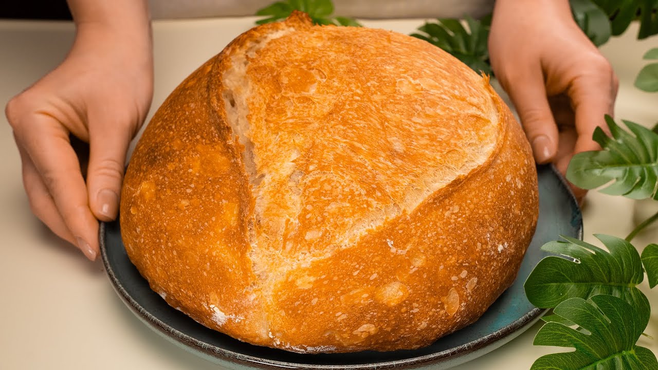 Only 0.3g Yeast for This Perfect Bread Recipe! 🍞 Unbelievable Result!