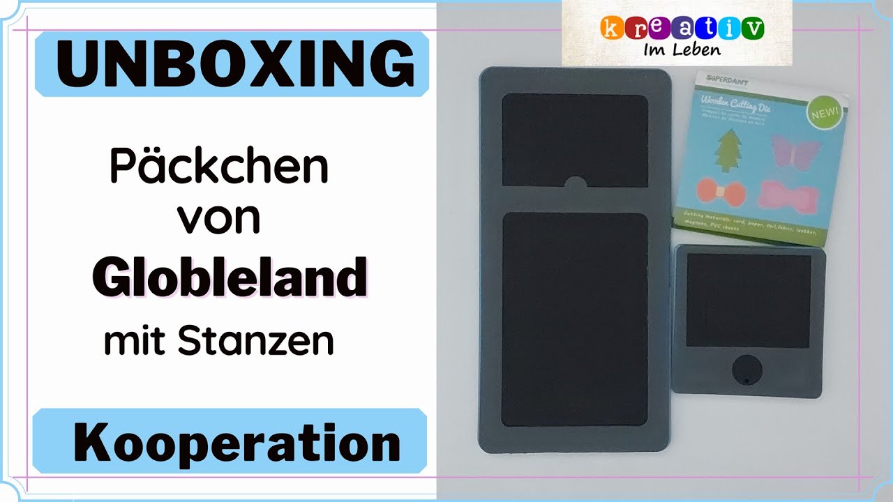 [Unboxing] ❂ Globleland ❂ Päckchen mit Stanzen für Leder ❂ Superdant ❂ Kreativ im Leben
