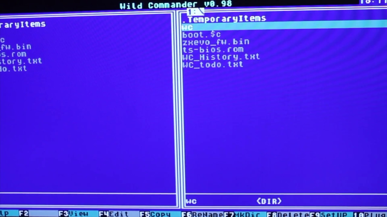 Перепрошивка zx evo на ts config