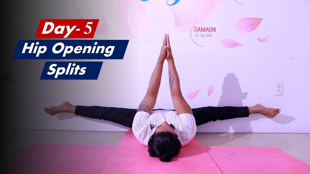 Day-5 How to get Flexible Legs for Beginners | Yoga for Splits | Yograja Online Yoga