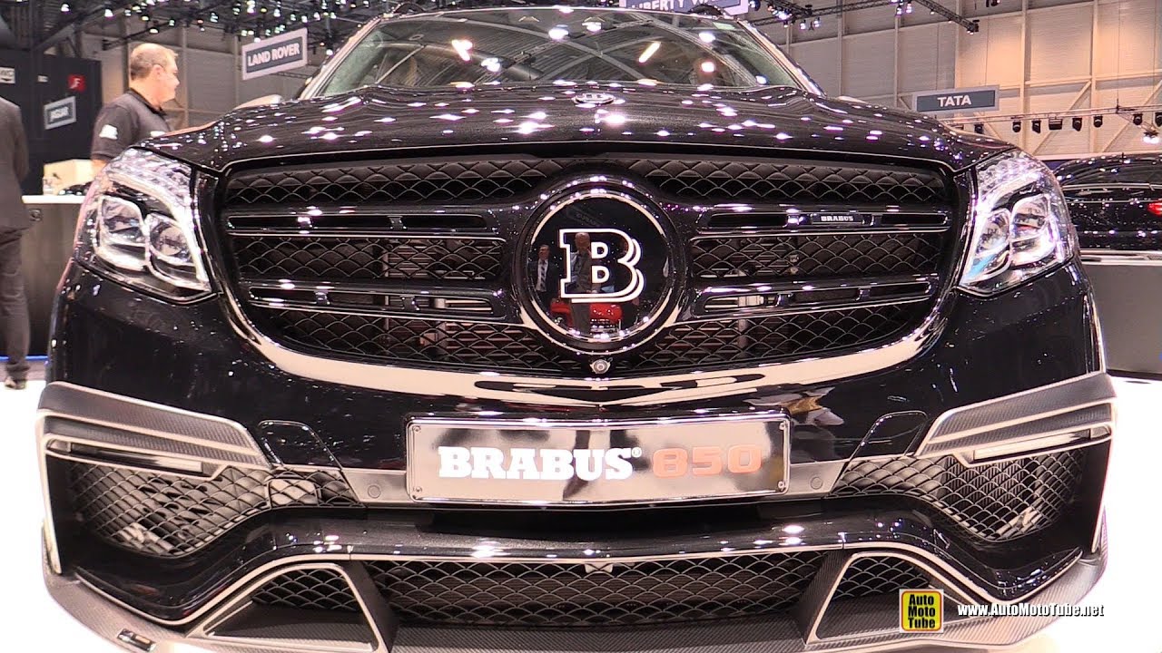 2018 Mercedes AMG GLS63 Brabus 850 - Exterior and Interior Walkaround - 2018 Geneva Motor Show