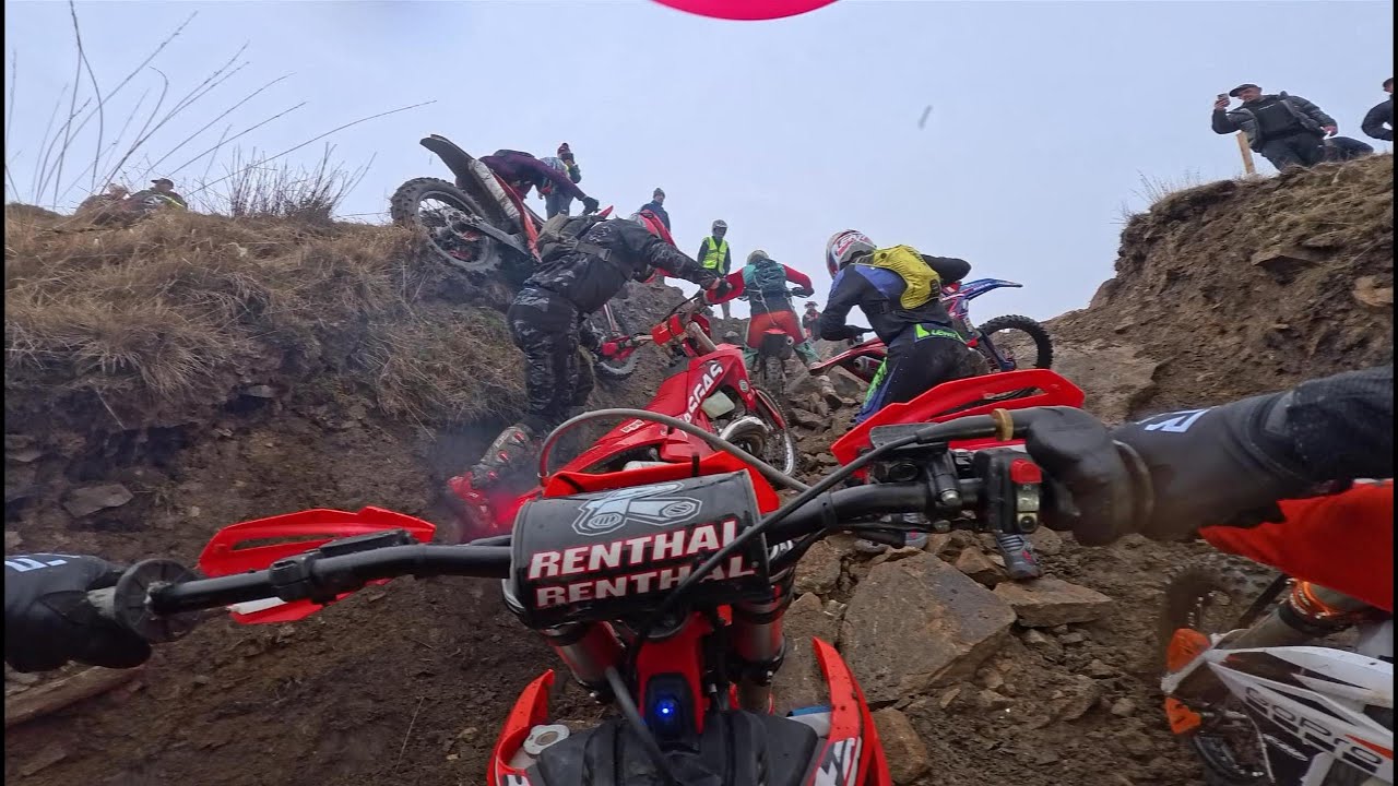 British Extreme Enduro Round 3 2025 🔥Cowm Leisure 🔥 AM race first lap POV