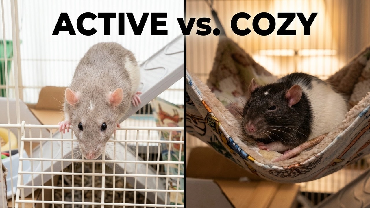 A quiet, cozy evening for our Domestic Rats. #pets #cat #cute