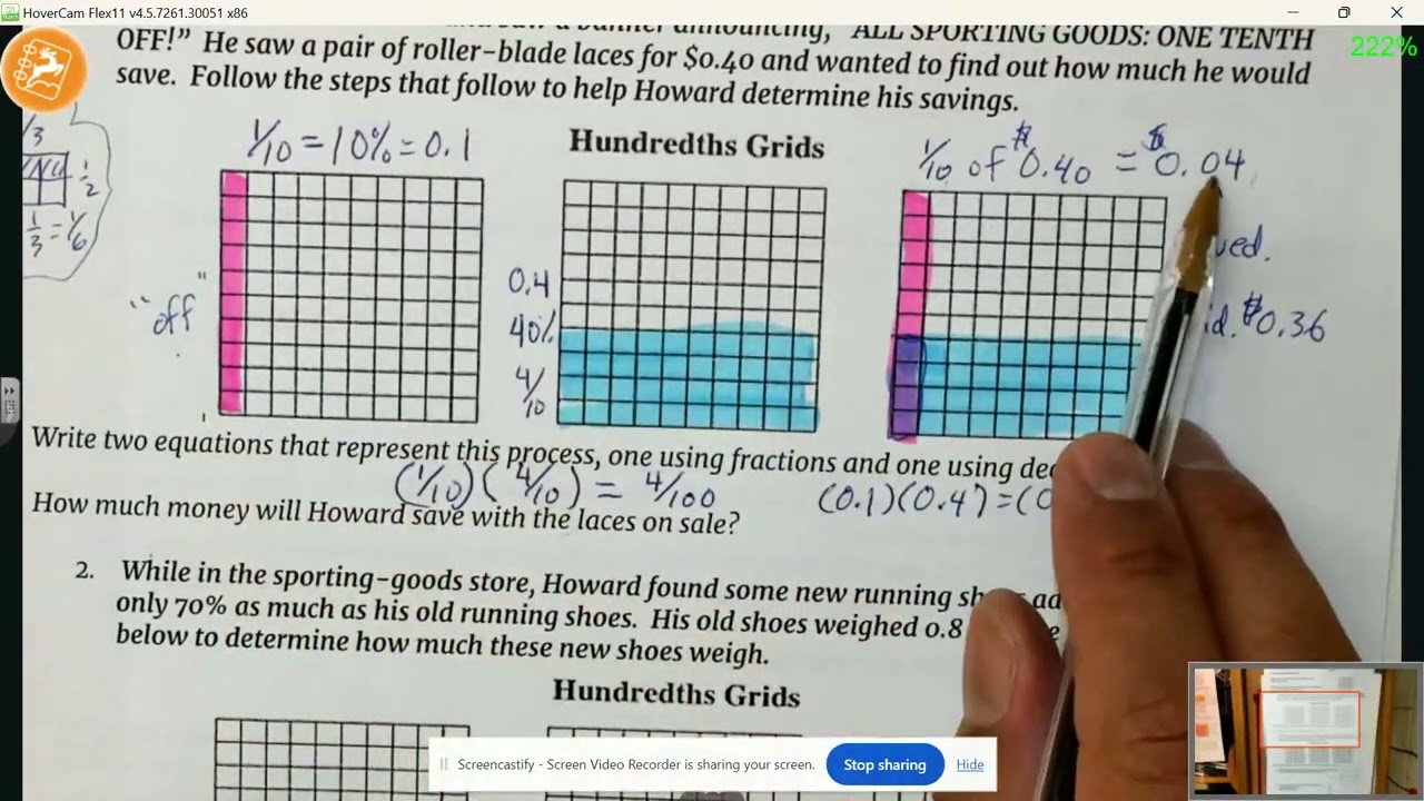 3.2.4- Hundredths Grid