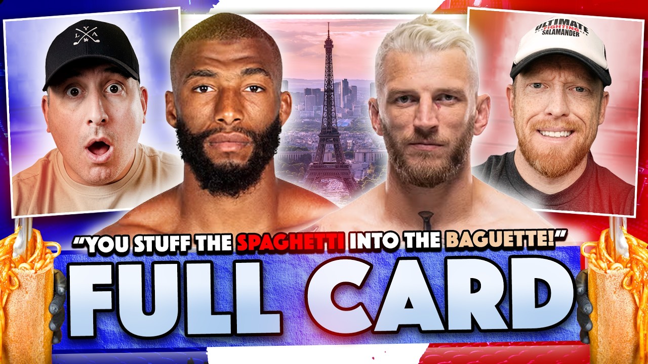 UFC Paris: Hooker vs. Parnasse FULL CARD Predictions and Bets