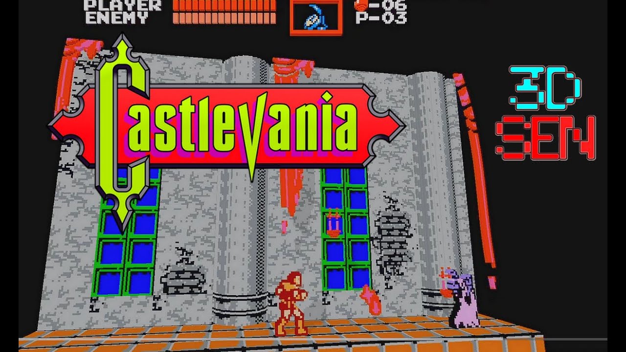 Rom Nes CASTLEVANIA sur l'Emulateur 3DSEN