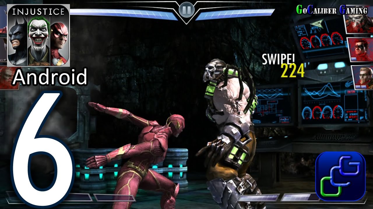 Injustice Gods Among Us Android Walkthrough - Part 6 - Battle 10-11