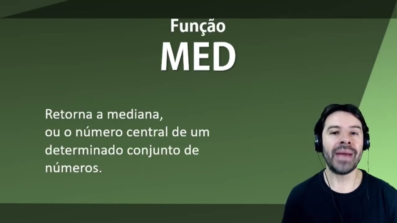 Função MED no Excel