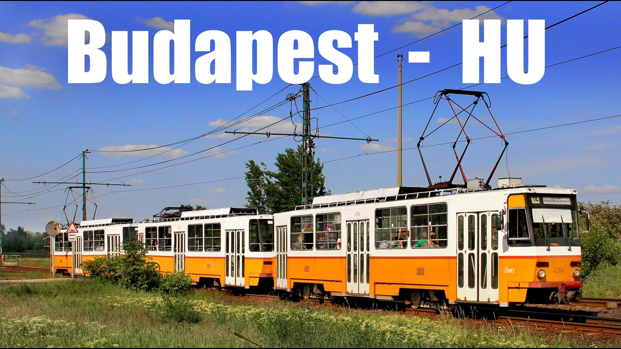 BUDAPEST TRAM - Tatra T5C5 (2013)