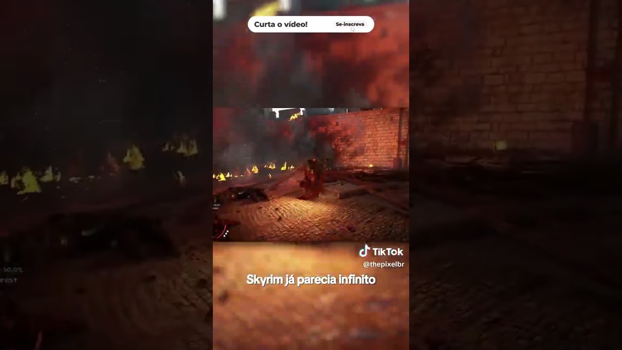 Esse jogo é MAIOR que Skyrim e Red Dead 2 🤯 