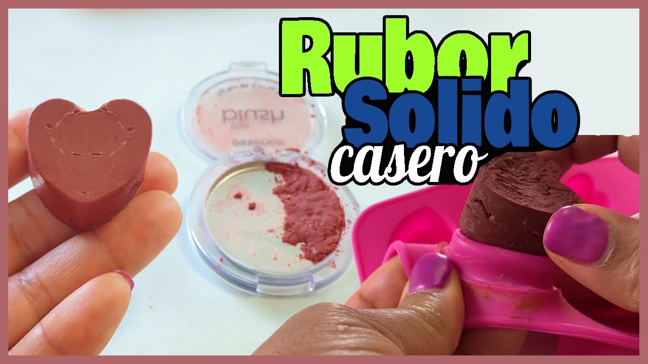 Cosmetica natural como hacer colorete solido 😡 Se rompi&oacute; mi rubor. Tranquila! prepara uno solido.