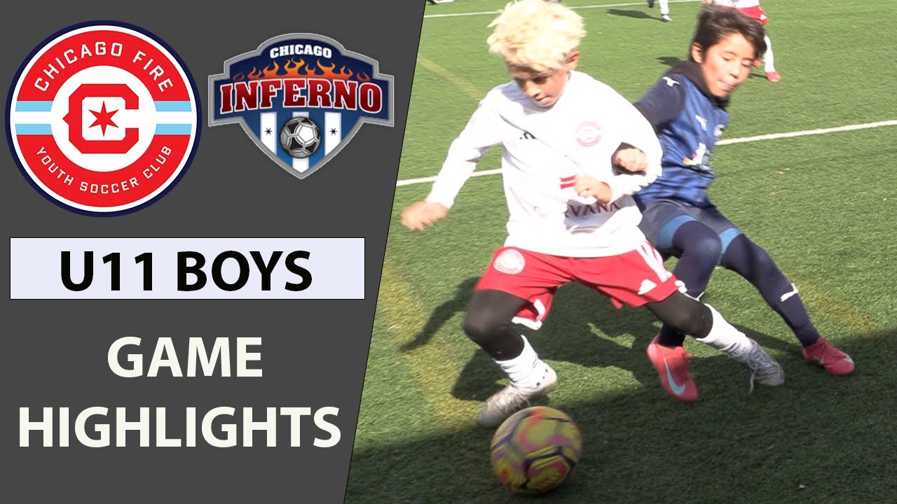 Chicago Fire vs Chicago Inferno - Boys Soccer Game Highlights