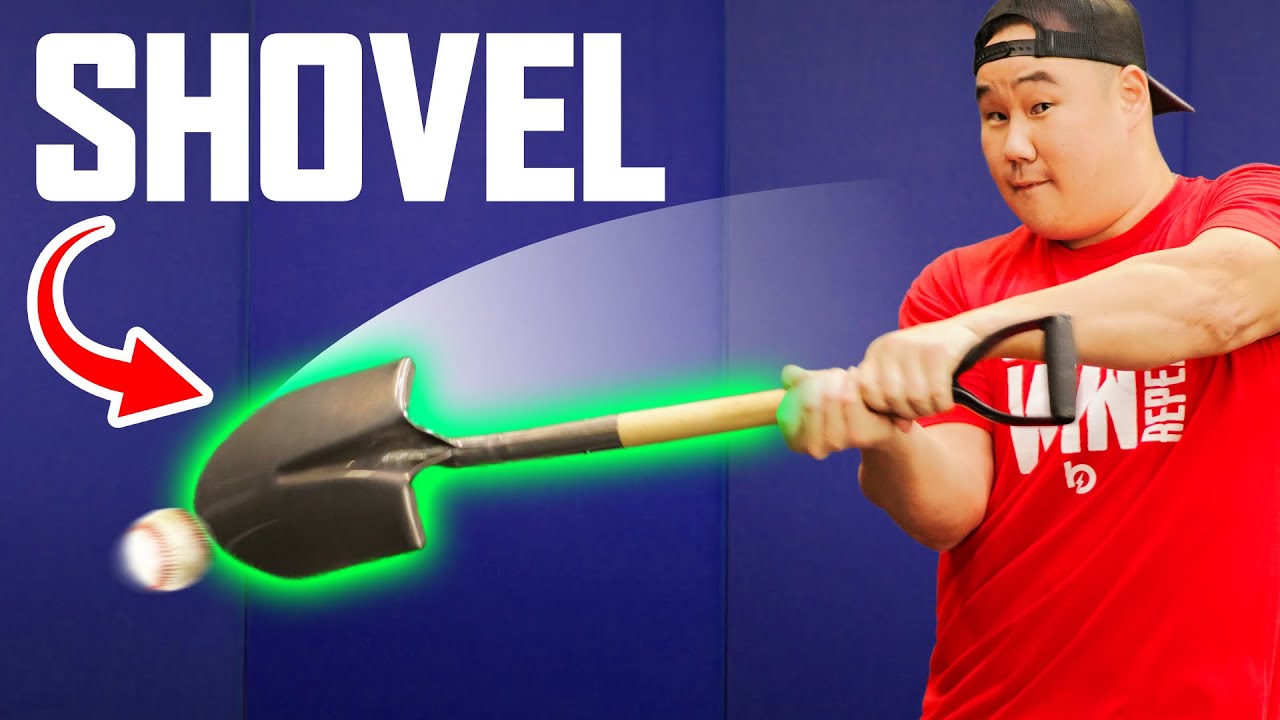 I Faced A Pro Pitcher Using Random Objects