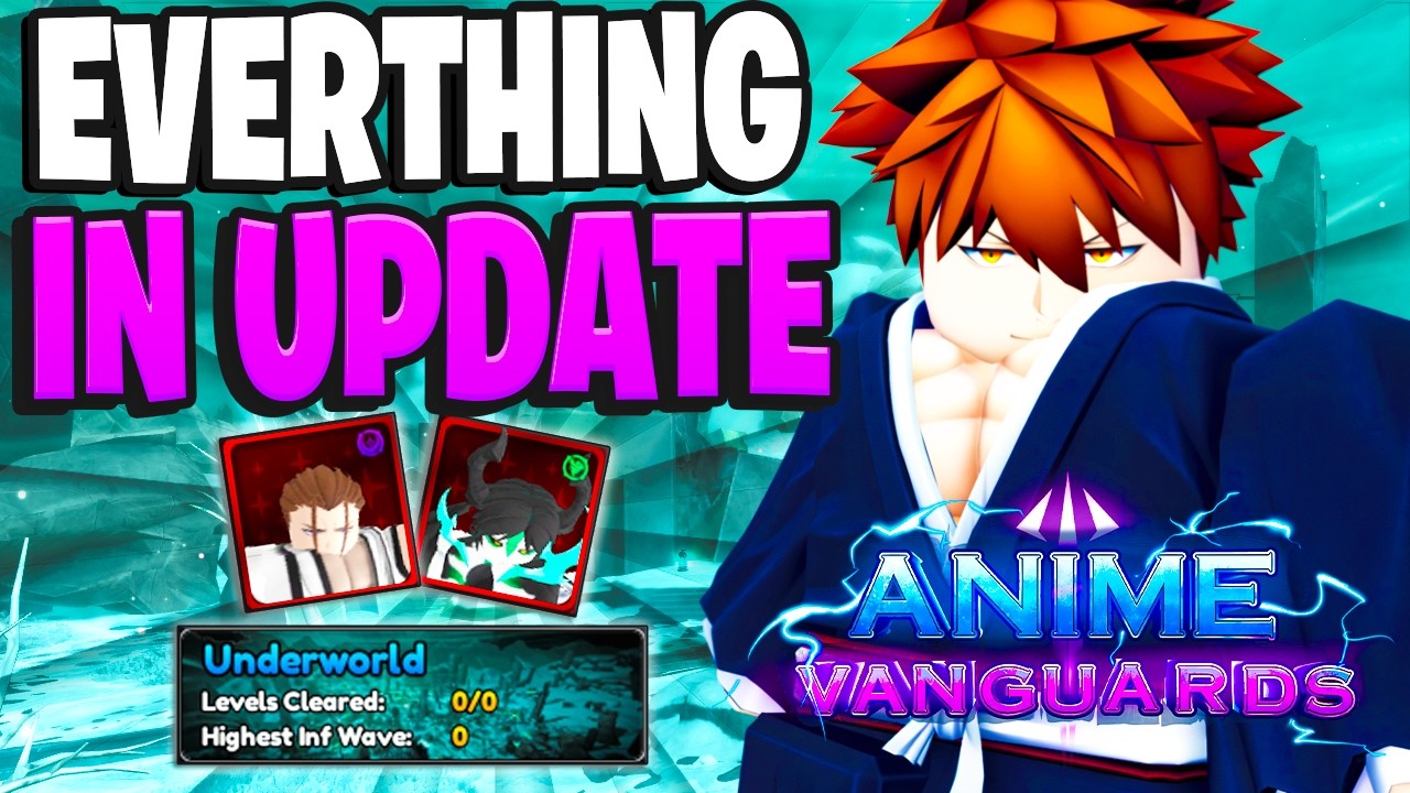 ВСЁ в новом обновлении Bleach Ichigo Vanguard в Anime Vanguards! (Roblox)